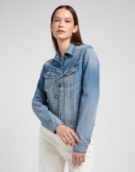 DAMSKA KURTKA LEE RIDER JACKET REFRESHED MID 112349533. Kurtki Lee, m, bez wzorów, bez kaptura. Za 279.99 zł.