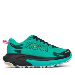 Buty do biegania Hoka. Zielone buty do biegania HOKA, bez wzorów, bez zapięcia, do biegania. Za 849.99 zł.