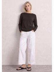 Street One Sweter w kolorze ciemnobrązowym rozmiar: 40. Brązowe swetry Street One, bez wzorów, street, bez ramiączek. Za 129.95 zł.
