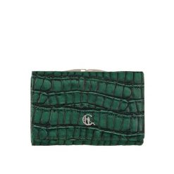 Portfel damski Canaletto ze skóry croco PD1224cs292 RFID. Zielone portfele bez wzorów, ze skóry. Za 151.05 zł.