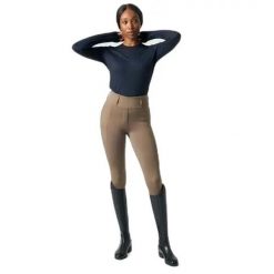 Damskie legginsy jeździeckie o średniej przyczepności PS of Sweden Katja. Fioletowe legginsy PS OF SWEDEN, bez wzorów. Za 378.55 zł.