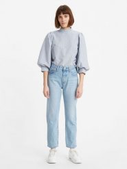 Levi´s Dżinsy - Regular fit - w kolorze błękitnym rozmiar: W25/L26. Niebieskie jeansy l, z aplikacjami, klasyczne, z podwyższonym stanem. Za 193.70 zł.