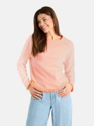 LIEBLINGSSTÜCK Bluza w kolorze pomarańczowym rozmiar: XL. Pomarańczowe bluzy LIEBLINGSSTÜCK, xl, bez wzorów, bez ramiączek, bez kaptura. Za 254.95 zł.