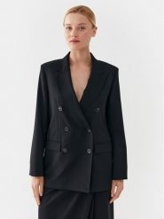 Weekend Max Mara Marynarka Yarden 2350461039 Czarny Regular Fit. Czarne marynarki i żakiety Weekend Max Mara, bez wzorów, z wełny, bez ramiączek. Za 2,469.00 zł.