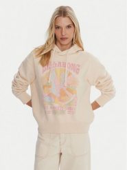 Billabong Bluza EBJSF00186 Żółty Regular Fit. Żółte bluzy Billabong, xl, bez wzorów, z bawełny, bez ramiączek, bez kaptura. Za 279.99 zł.