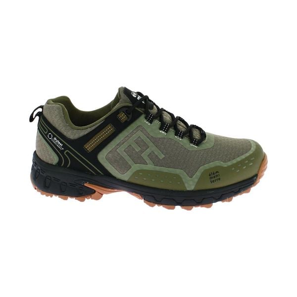 Buty trekkingowe Élémenterre Hedley EV. Zielone buty trekkingowe Elementerre, z gumy, bez zapięcia. Za 325.90 zł.