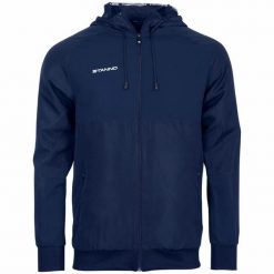 Bluza z kapturem Stanno Centro Micro. Niebieskie bluzy STANNO, m, bez wzorów, z materiału, z kapturem, na fitness i siłownię. Za 277.00 zł.