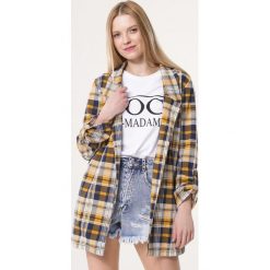 Żółta Marynarka Mightly. Marynarki i żakiety marki Born2be. Za 64.99 zł.