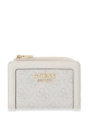 Guess Portfel Lindsey Slg SWSG97 49156 Beżowy. Brązowe portfele Guess, z aplikacjami, ze skóry. Za 237.99 zł.