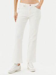 Wrangler Jeansy 112362665 Biały Bootcut Fit. Białe jeansy Wrangler, bez wzorów, z bawełny. Za 319.99 zł.