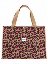 Zwillingsherz Shopper bag "Leo" w kolorze jasnobrązowym - 49 x 38 cm rozmiar: onesize. Brązowe shopper bag Zwillingsherz, bez wzorów, z materiału, na ramię, bez dodatków. Za 90.95 zł.