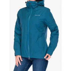 Kurtka przeciwdeszczowa damska Didriksons Trinya Jacket. Niebieskie kurtki Didriksons, bez wzorów, bez kaptura. Za 625.89 zł.