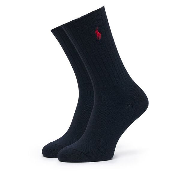 Skarpety długie Polo Ralph Lauren. Niebieskie skarpetki Polo Ralph Lauren, bez wzorów. Za 79.99 zł.