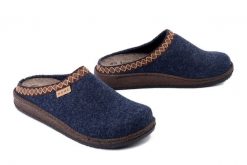 INBLU NL-09 041 szaro-niebieski, kapcie damskie. Niebieskie kapcie Inblu, bez wzorów. Za 107.90 zł.