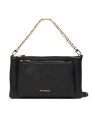 MICHAEL Michael Kors Torebka 32F5GJ6C8L Czarny. Czarne listonoszki MICHAEL Michael Kors, bez wzorów, ze skóry, bez dodatków. Za 629.99 zł.