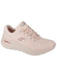 Damskie buty sportowe Skechers Arch Fit 2.0 - Big League - beżowy. Brązowe buty treningowe Sinsay, bez wzorów, bez zapięcia. Za 359.99 zł.