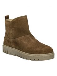 Josef Seibel Skórzane botki "Kelra 02" w kolorze jasnobrązowym rozmiar: 38. Brązowe botki Josef Seibel, bez wzorów, bez obcasa, bez zapięcia. Za 289.95 zł.