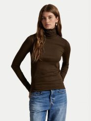 Polo Ralph Lauren Golf 211976982005 Brązowy ciemny Regular Fit. Brązowe swetry Polo Ralph Lauren, m, bez wzorów, z bawełny, bez ramiączek. Za 639.99 zł.