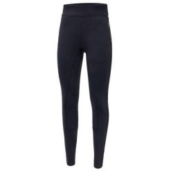 Legginsy jeździeckie damskie Equestrian Queen ChelmsfordFullGrip 22AW. Niebieskie legginsy EQUESTRIAN QUEEN, z aplikacjami, z elastanu. Za 198.99 zł.