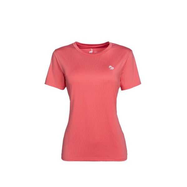 Koszulka sportowa damska AULP TIKKY oddychająca szybkoschnąca techniczna. Czerwone t-shirty sportowe Aulp, l, bez wzorów, bez ramiączek, do biegania. W wyprzedaży za 59.99 zł.