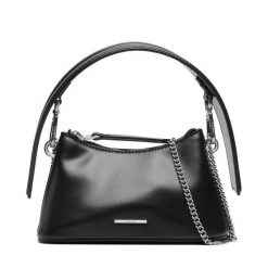 Torebka Calvin Klein. Czarne torebki klasyczne Calvin Klein, bez wzorów, klasyczne, bez dodatków. Za 639.99 zł.