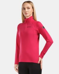 Damska bluza techniczna Kilpi MONTALE-W. Czerwone bluzy Kilpi, bez wzorów, z bawełny, bez ramiączek, bez kaptura. Za 370.41 zł.