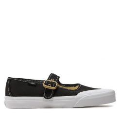 Trampki Vans. Czarne trampki Vans, bez wzorów, bez zapięcia. Za 189.99 zł.