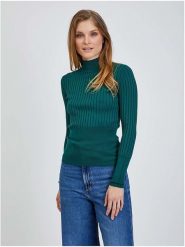Orsay Sweter w kolorze morskim rozmiar: S. Niebieskie swetry Orsay, s, bez wzorów, ze splotem, bez ramiączek. Za 45.95 zł.