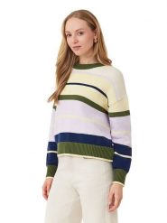 Scotch & Soda Sweter w kolorze kremowo-lawendowo-zielonym rozmiar: XL. Brązowe swetry Scotch & Soda, xl, bez wzorów, bez ramiączek. Za 173.99 zł.
