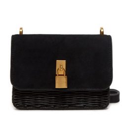 Torebka Ted Baker. Czarne torebki klasyczne Ted Baker, bez wzorów, klasyczne, bez dodatków. Za 349.99 zł.