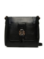 Monnari Torebka TORIMP0-24Z-BAG5480-K020D000-R00 Czarny. Czarne listonoszki Monnari, bez wzorów, ze skóry, bez dodatków. Za 119.99 zł.