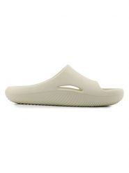 Crocs Klapki "Mellow" w kolorze beżowym rozmiar: 37/38. Brązowe klapki Crocs, bez wzorów, klasyczne, z otwartym noskiem, bez obcasa, bez zapięcia. Za 127.95 zł.