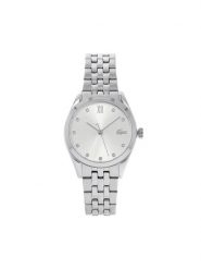 Lacoste Zegarek 2001301 Srebrny. Szare, analogowe zegarki Lacoste, srebrne. Za 629.99 zł.