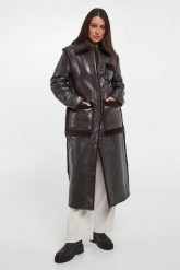 Płaszcz damski skórzany dwustronny DIEGO M. Płaszcze DIEGO M, m, bez wzorów, bez kaptura. Za 10,109.00 zł.