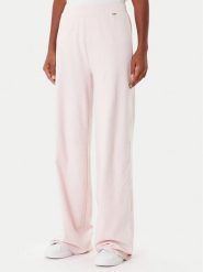 Guess Spodnie dresowe O4BB02 K7611 Różowy Regular Fit. Czerwone spodnie dresowe Guess, z aplikacjami, z bawełny. Za 189.99 zł.