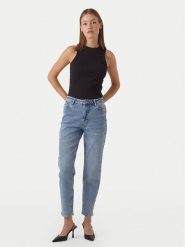 Vero Moda Jeansy Linda 10291018 Niebieski Mom Fit. Niebieskie jeansy Vero Moda, bez wzorów, z bawełny. Za 159.99 zł.