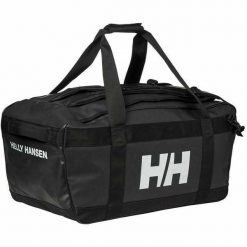 Torba turystyczna podróżna dla dorosłych Helly Hansen Scout Duffel. Czarne torby podróżne Helly Hansen, bez wzorów. Za 401.40 zł.