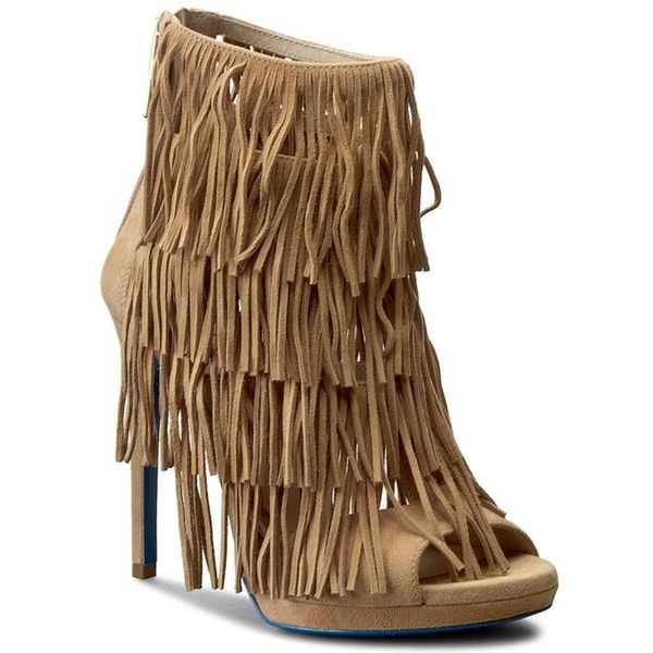 Botki Loriblu. Brązowe botki Loriblu, bez wzorów, bez obcasa, na szpilce, bez zapięcia. Za 2,399.00 zł.