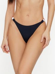 Tommy Hilfiger Dół od bikini UW0UW05298 Granatowy. Niebieskie bikini Tommy Hilfiger, bez wzorów, z syntetyku. Za 129.99 zł.