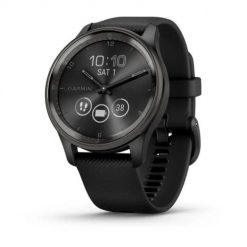 Zegarek Garmin Vivomove Trend, 40mm LCD Black. Czarne zegarki sportowe Garmin. Za 1,312.99 zł.