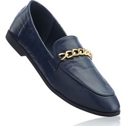 Buty wsuwane bonprix ciemnoniebieski. Niebieskie baleriny bonprix. Za 79.99 zł.