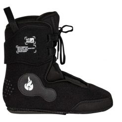 Klapki do jazdy na rolkach Gawds X Myfit Prime Liner. Czarne klapki GAWDS, bez wzorów, z materiału, wakacyjne, bez obcasa, bez zapięcia. Za 334.00 zł.