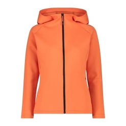 Damska bluza z kapturem zapinana na zamek CMP. Brązowe bluzy CMP, bez wzorów, bez ramiączek, z kapturem. Za 280.20 zł.