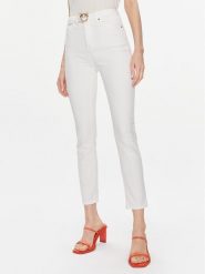 Pinko Jeansy 100161 A1JM Écru Skinny Fit. Jeansy Pinko, bez wzorów, z bawełny. Za 879.99 zł.