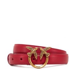 Pasek Damski PINKO. Czerwone paski Pinko, bez wzorów. Za 429.99 zł.