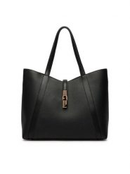 Furla Torebka Goccia L WB01788 BX3353 CN O6000 Czarny. Czarne torebki klasyczne Furla, bez wzorów, ze skóry, bez dodatków. Za 1,439.00 zł.