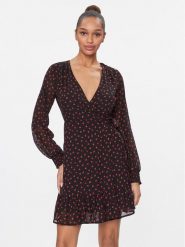 ONLY Sukienka codzienna 15273459 Czarny Regular Fit. Czarne sukienki ONLY, na co dzień, xs, bez wzorów, z syntetyku, bez kołnierzyka, bez ramiączek, proste. Za 99.99 zł.
