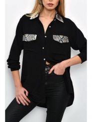 LA Angels Koszula w kolorze czarnym rozmiar: S. Czarne koszule LA Angels, s, bez wzorów, bez kołnierzyka, bez ramiączek. Za 152.99 zł.