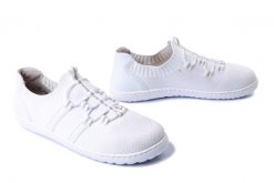 RIEKER 52854-80 white, półbuty damskie. Białe półbuty wsuwane Rieker, na lato, bez wzorów, z gumy, bez obcasa. Za 223.93 zł.