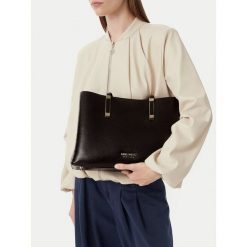 Torebka Nine West. Brązowe torebki klasyczne Nine West, bez wzorów, klasyczne, bez dodatków. Za 329.99 zł.